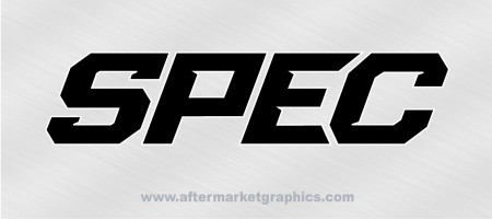 Spec Clutches Decals - Pair (2 pieces)